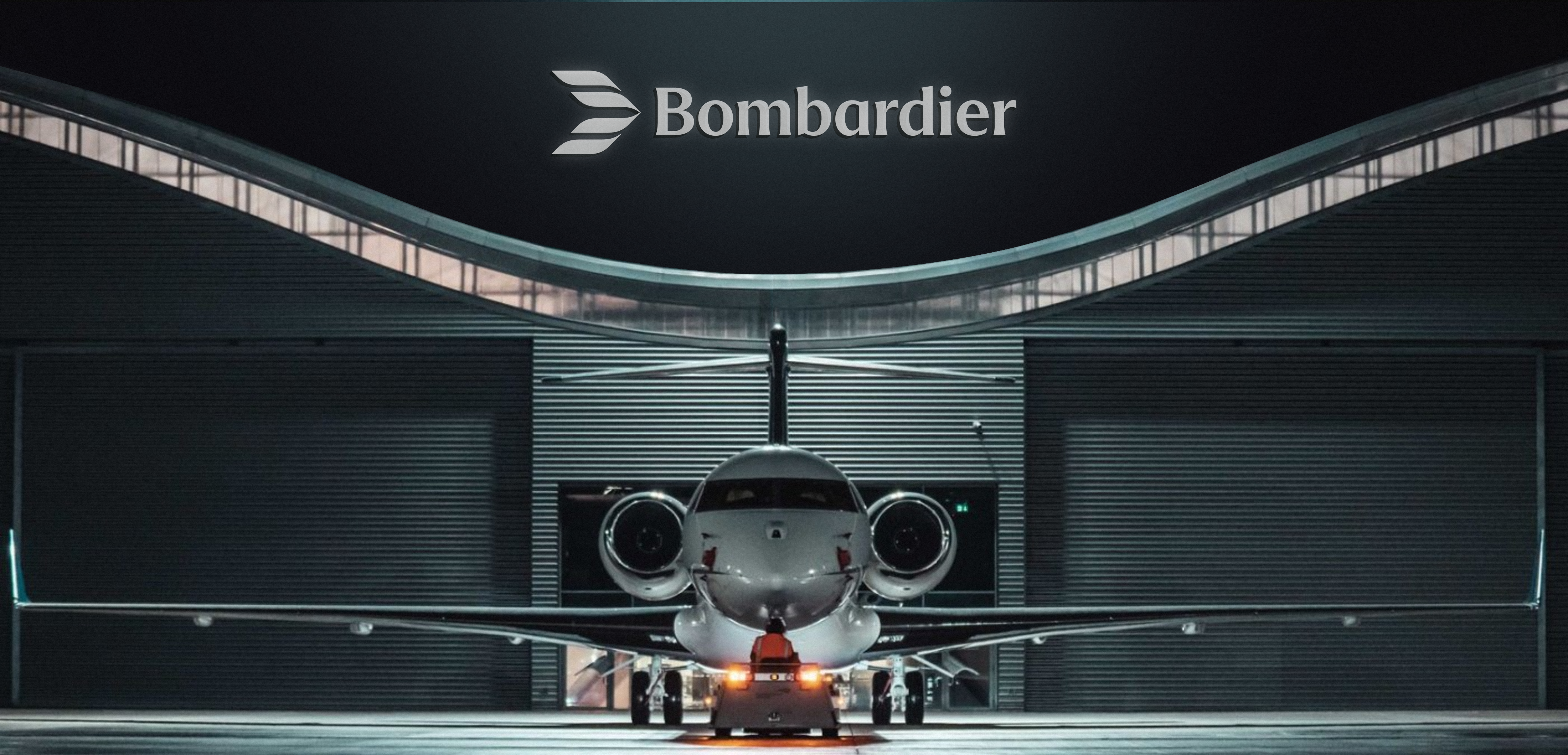 La nouvelle escale de maintenance en ligne de Bombardier à Farnborough.