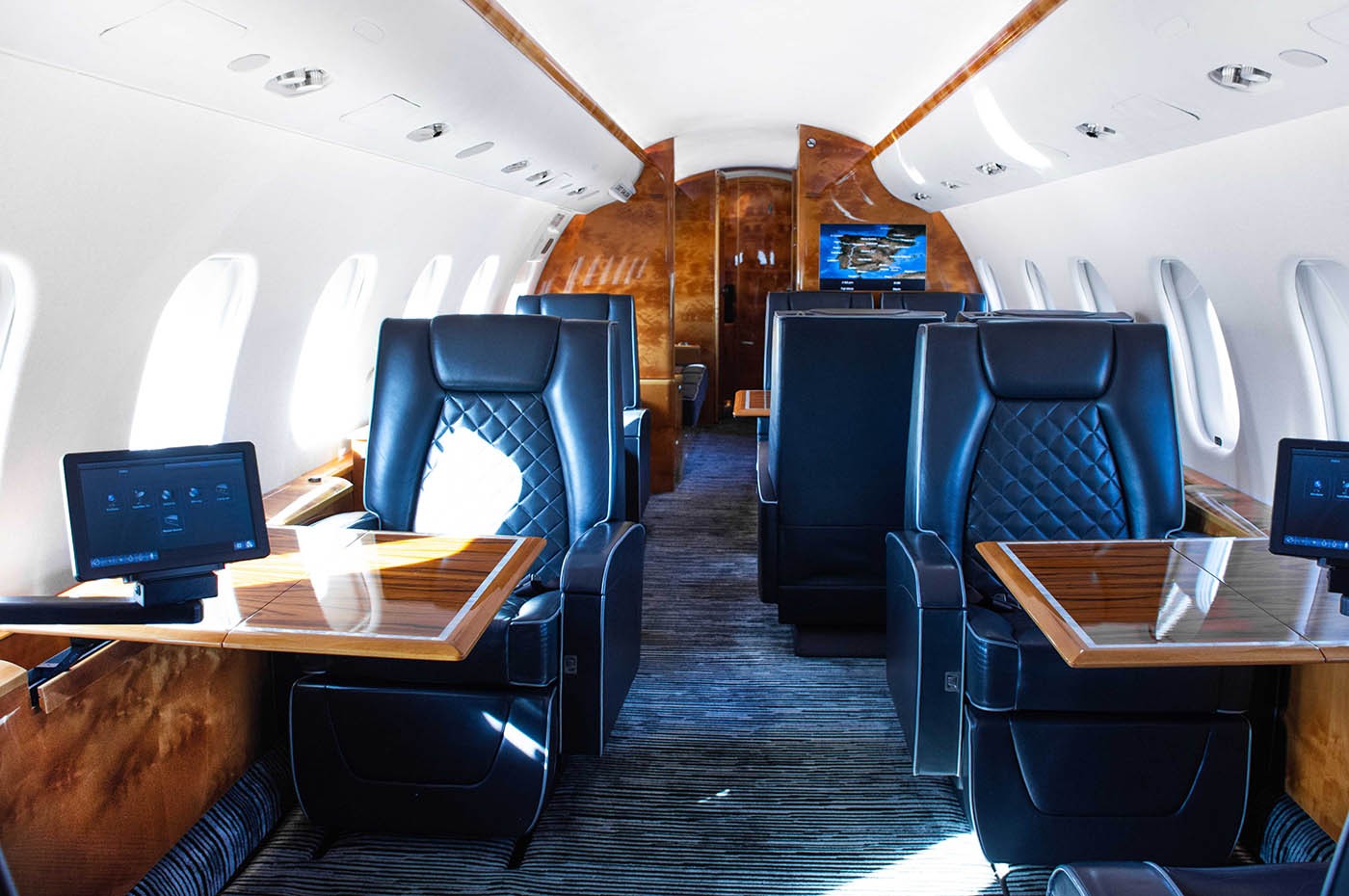 Global Express XRS 9428 Cabin 1