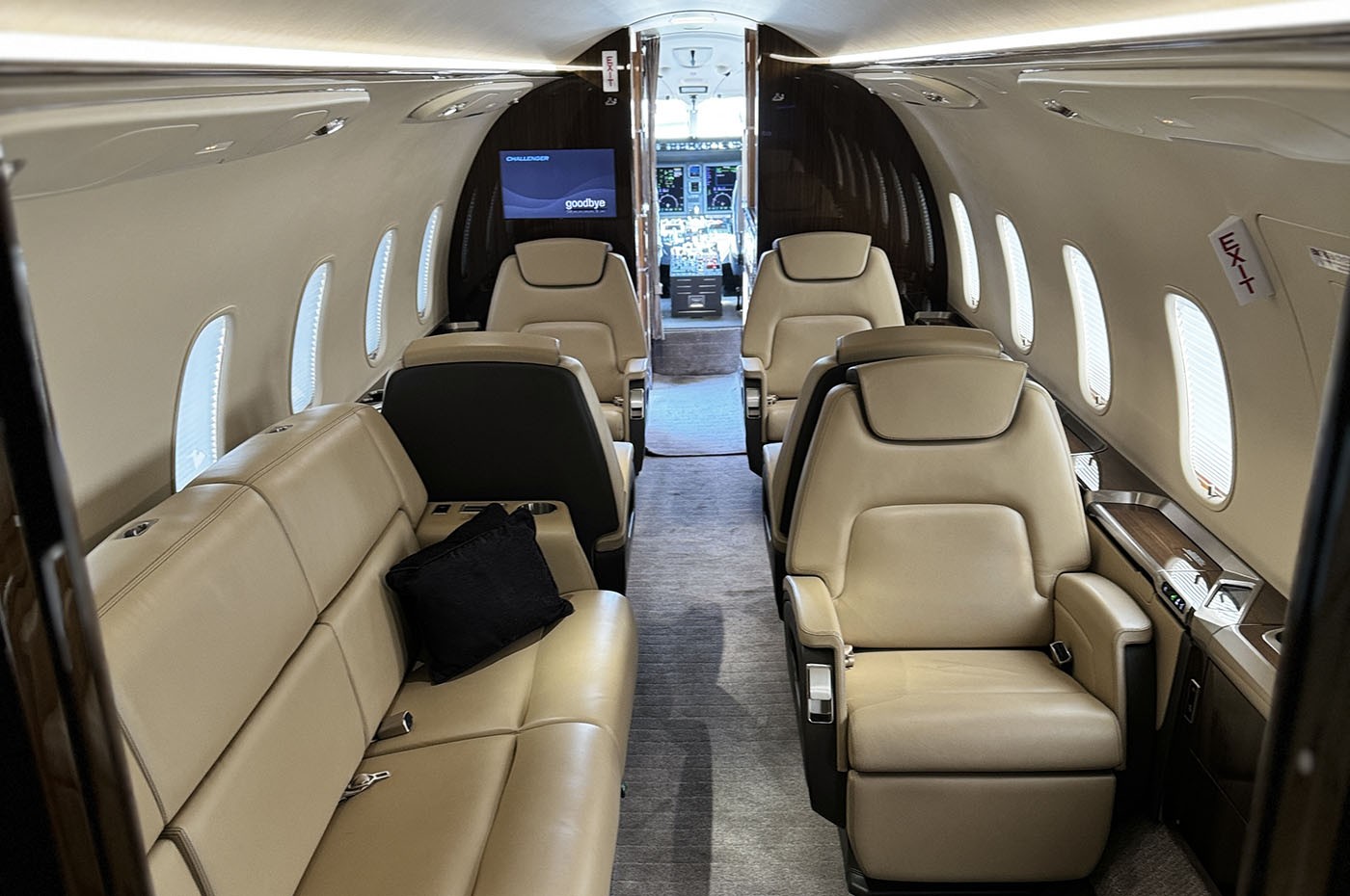 Challenger 350 S/N 20791 Cabin 1