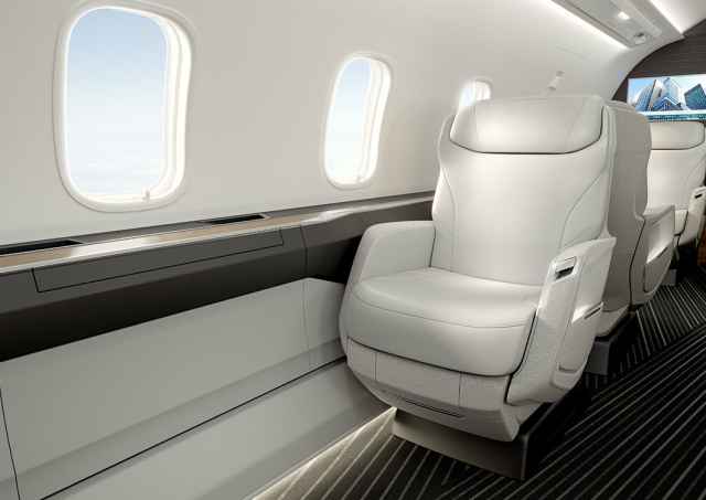 Challenger 3500 Nuage seat