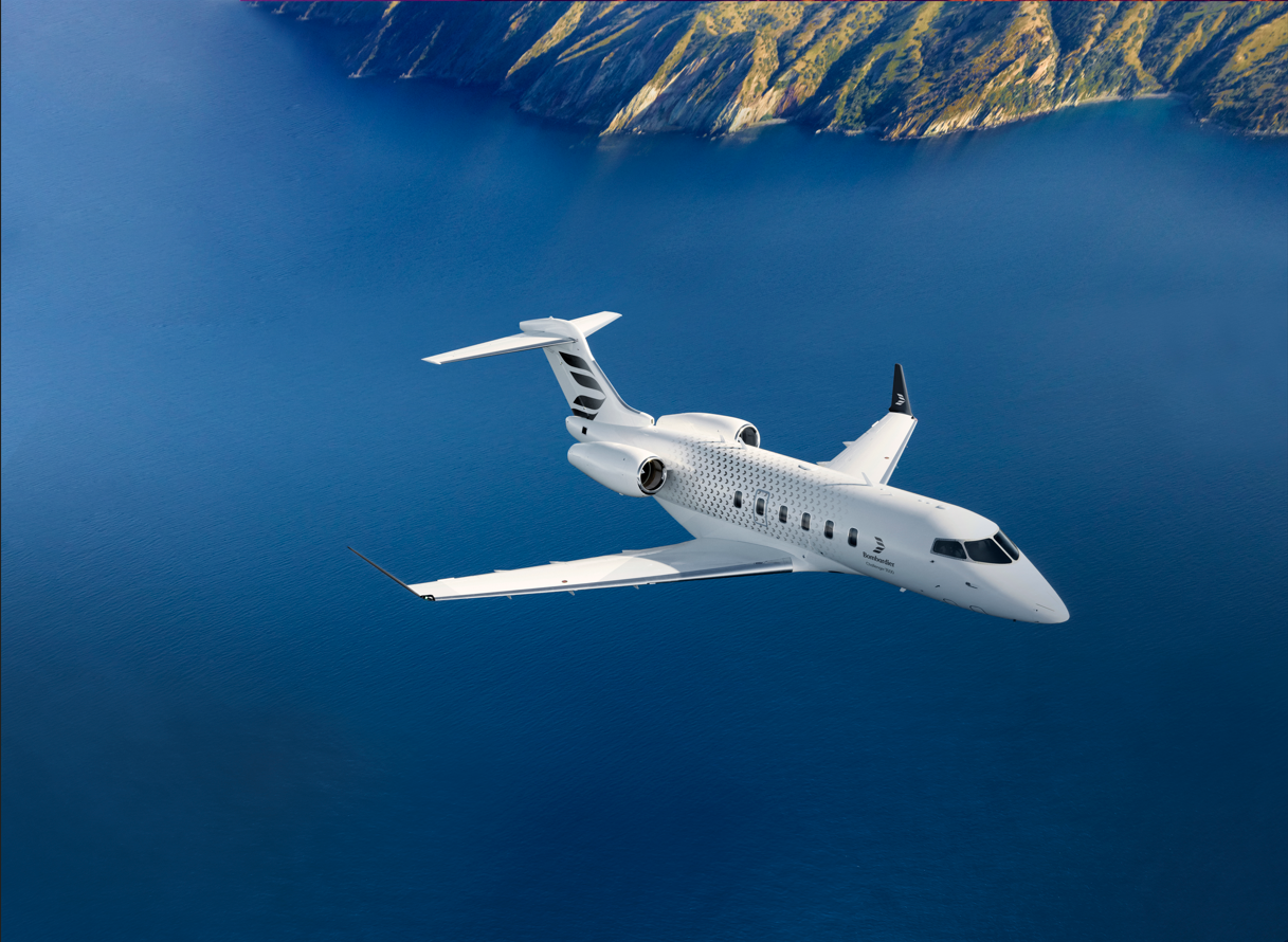 Bombardier Challenger 3500 en vol