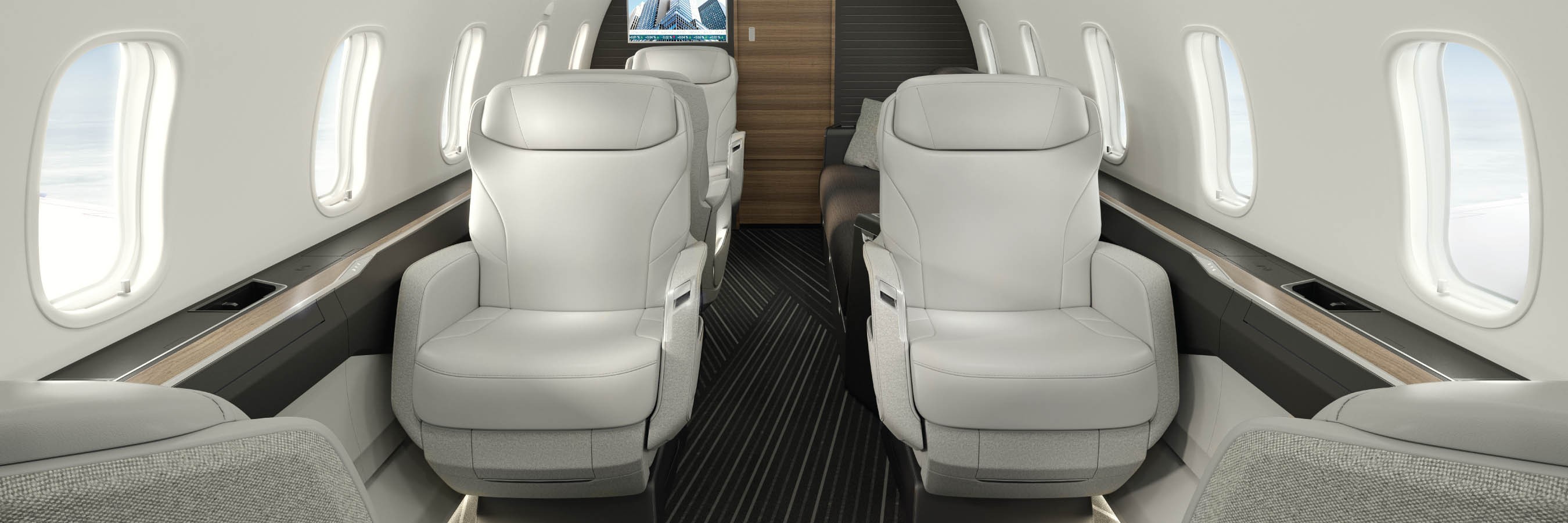 Challenger 3500 Cabin